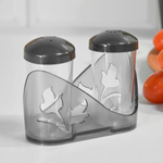 Набор для специй 2 предмета "Basilic", цвет шерл