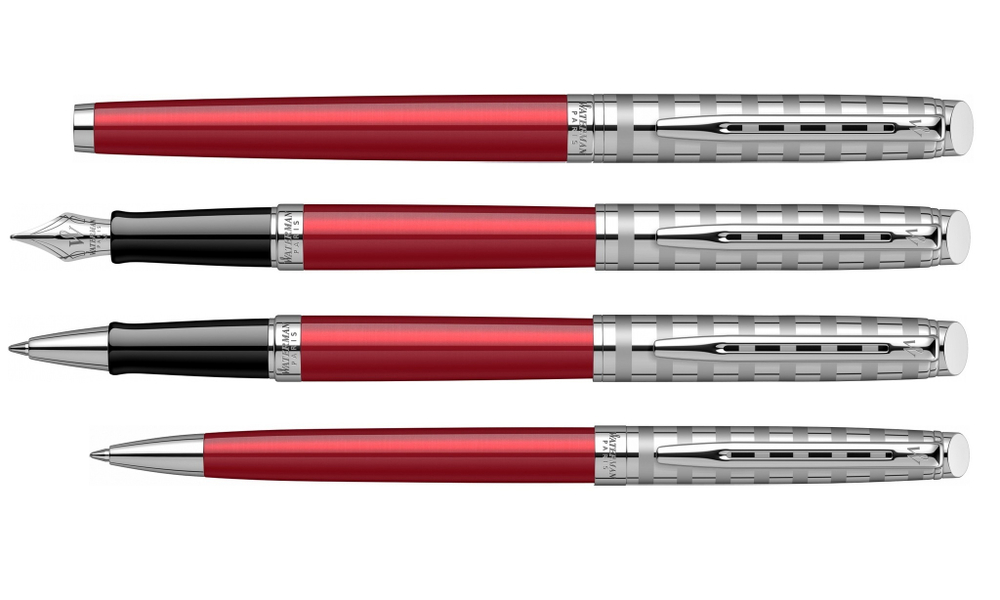Шариковая ручка Waterman Hemisphere French riviera Deluxe RED CLUB в подарочной коробке