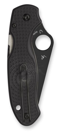 Складной нож Spyderco Para 3 Lightweight 223SBBK c клинком из стали CTS-BD1, рукоять FRN