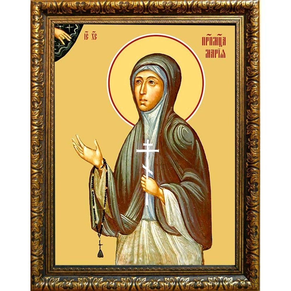 Мария Цейтлин преподобномученица, монахиня. Икона на холсте.