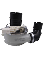 ТЭН проточный в сборе с парубком PC47 17306452 Bleckmann 2000 Вт для посудомоечной машины AEG, Electrolux, IKEA, Zanussi (140002162018, 161ZN09, HTR103ZN)