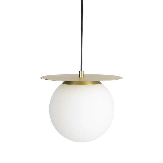 Подвесной светильник Manz Ø20 см, латунь