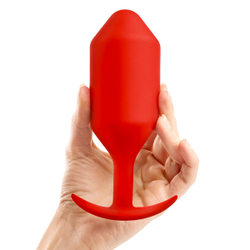 b-Vibe Snug Plug 6 - Анальная пробка для ношения