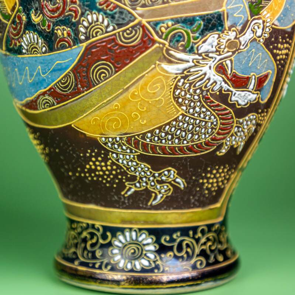 Парные вазы в стиле Сацума