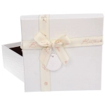 Коробка подарочная «Текстура» 21*21*8,5 см, белый