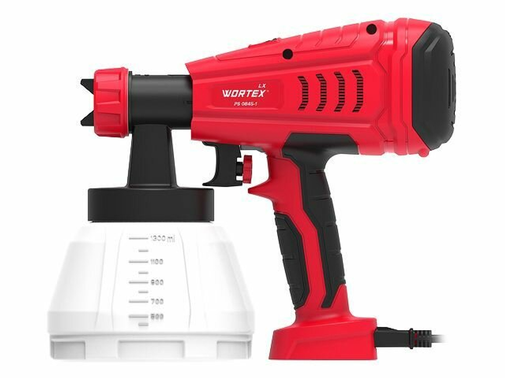 Краскораспылитель Wortex LX PS 0845-1, электрический, HVLP, 550 Вт (0333222)