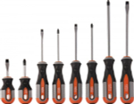 Набор отверток стержневых OMBRA "ROUND GRIP" (8 пр.)   975008