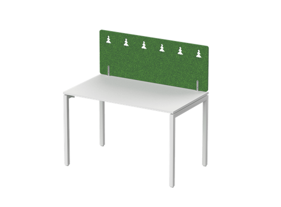 Экран фронтальный / боковой, с декором &quot;Темный лес&quot;, без фурнитуры 100х1,2х50