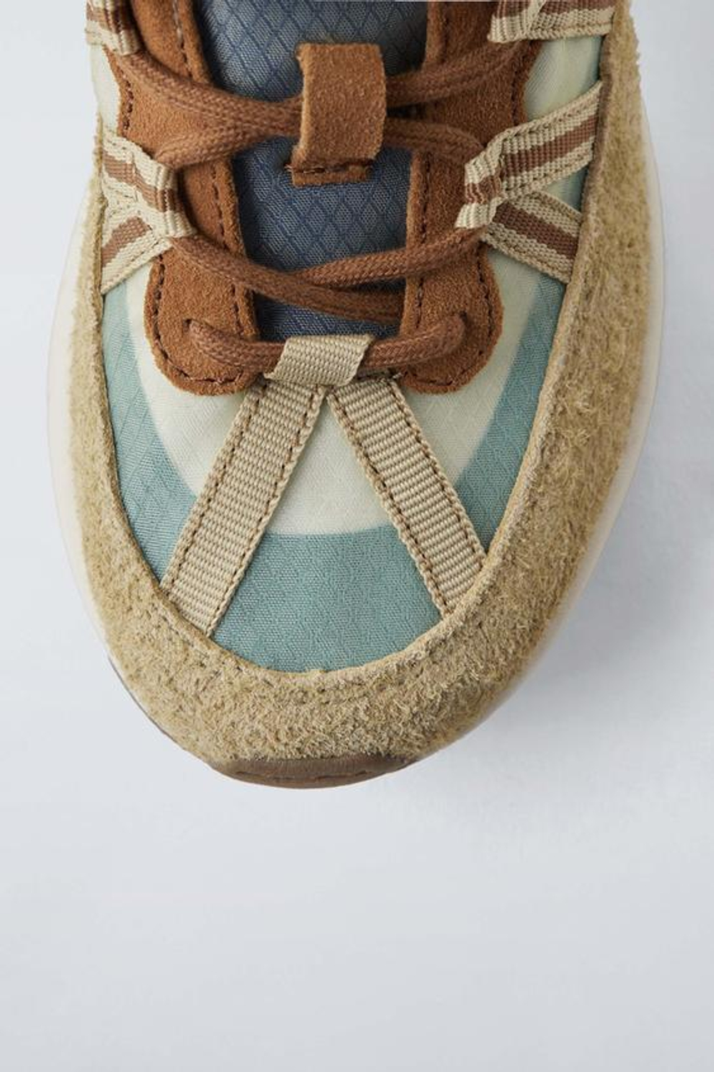 ZARA КРОССОВКИ, КОРИЧНЕВЫЙ