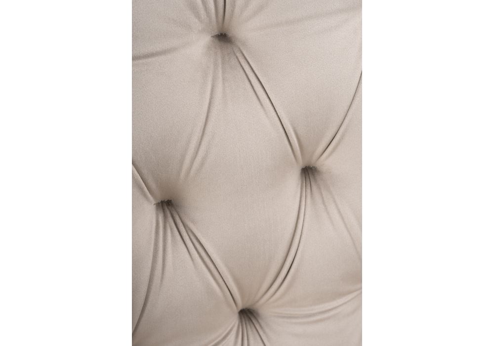 Стул на металлокаркасе Гояр светло-коричневый / черный глянец