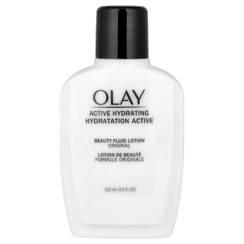Olay, Active Hydrating, флюид для лица, оригинальный, 120 мл (4 жидк. унции)