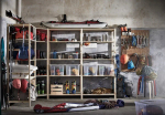 Стойка - IVAR IKEA/ ИВАР ИКЕА, 179х30 см, под беленый дуб
