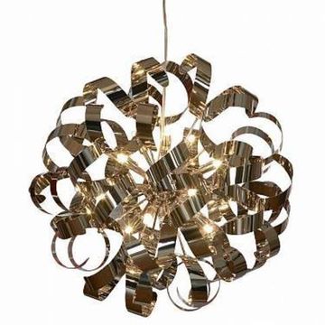 Люстра подвесная LSA-5903-12 хром Briosco Lussole