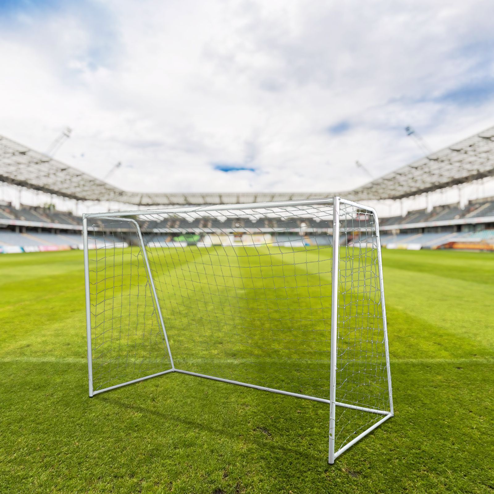 Ворота игровые DFC GOAL302T 302x200x130cm с тентом для отрабатывания ударов фото №3