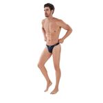Мужские трусы тонги черные в сетку Clever LATIN LUST THONG 087611