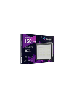 Прожектор светодиодный PREMIUM 150Вт 6500К 15000лм IP65 КОСМОС KOS_PR_LED_150