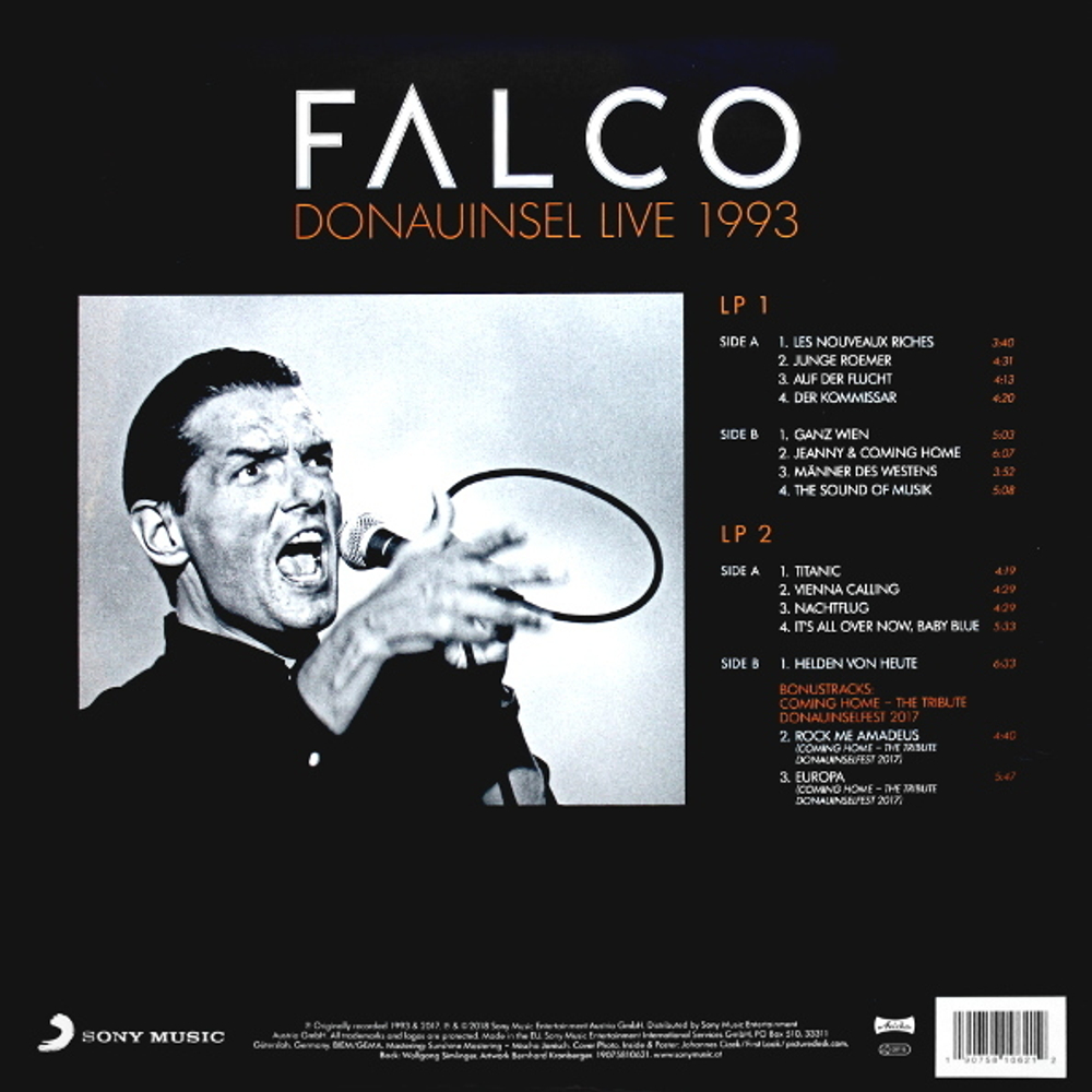 Falco / Donauinsel Live 1993 (2LP)