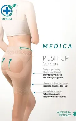 127 Medica Push-Up 20 den Nero