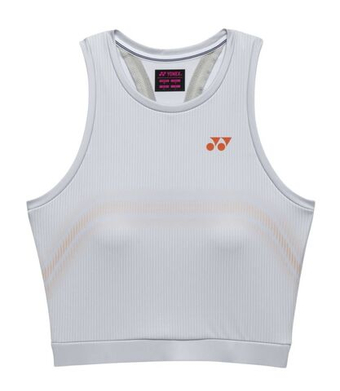 Женский топ теннисный Yonex RG Tank - silver grey