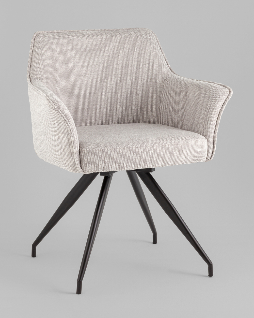 Стул обеденный Feston вращающийся серый