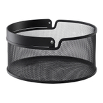 Корзина для хранения круглая ferrant, D25,4х12,5 см, черная