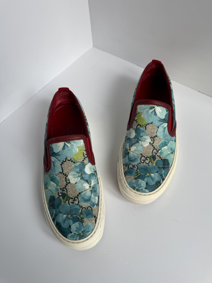 Кожаные слипоны Gucci, 36