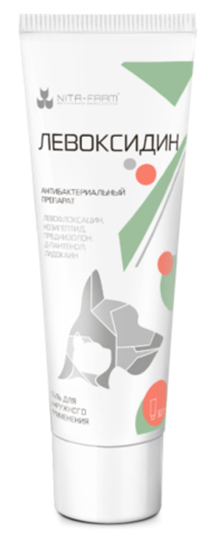 ЛЕВОКСИДИН Антибактериальный гель для наружного применения, 30 г