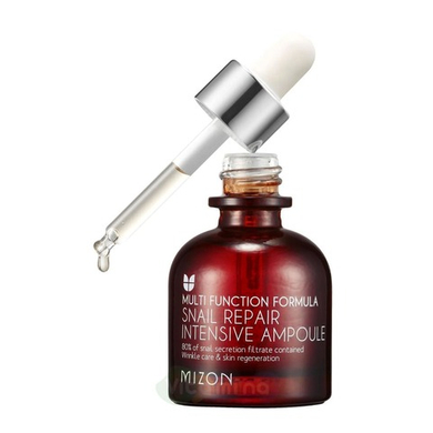 Mizon Сыворотка для лица концентрированная улиточная - Snail Repair Intensive Ampoule, 30мл