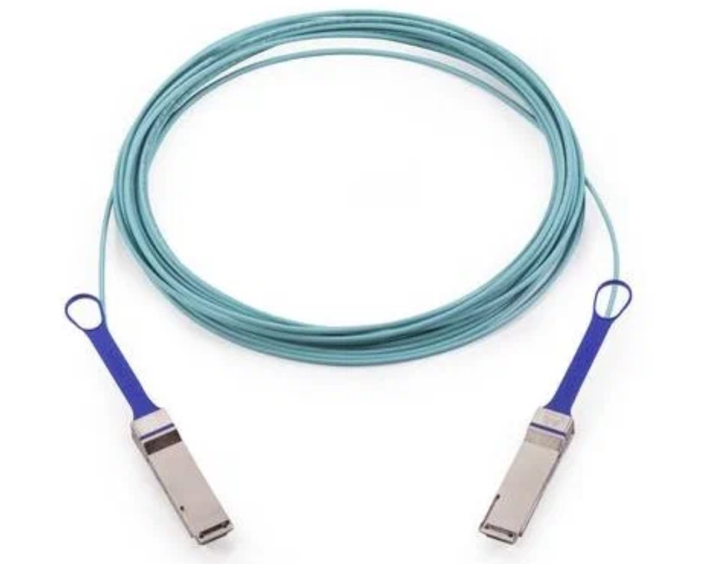 Кабель Mellanox Кабель MFA1A00-E010 Mellanox® active fiber cable, IB EDR, up to 100Gb/s, QSFP, LSZH, 10m