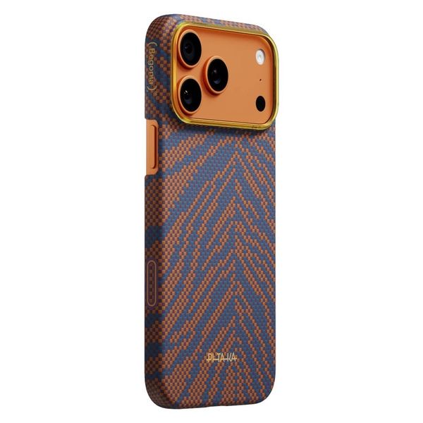Чехол Pitaka Edge Case для iPhone 17 Pro Max, Пылающий оранжевый | Burning Orange