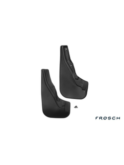 Брызговики передние FIAT DOBLO, 2014- фургон 2 шт. (optimum) в коробке  FROSCH.15.07.F14