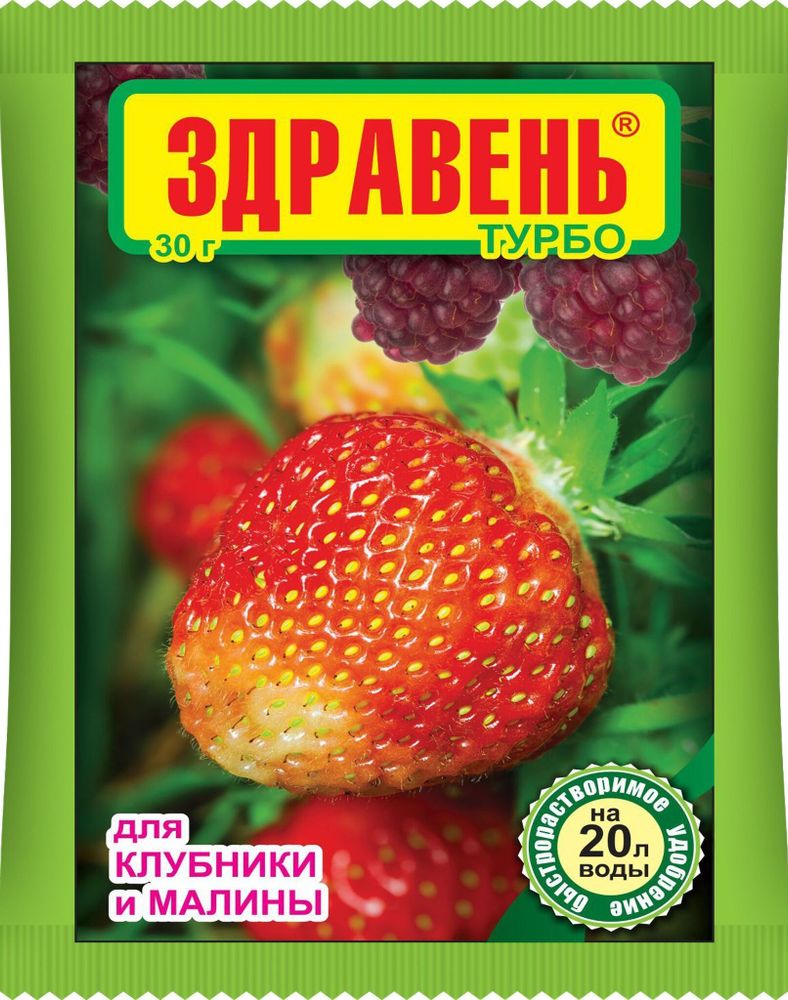 ЗДРАВЕНЬ ТУРБО ДЛЯ КЛУБНИКИ 30ГР (150) ВЫВОД