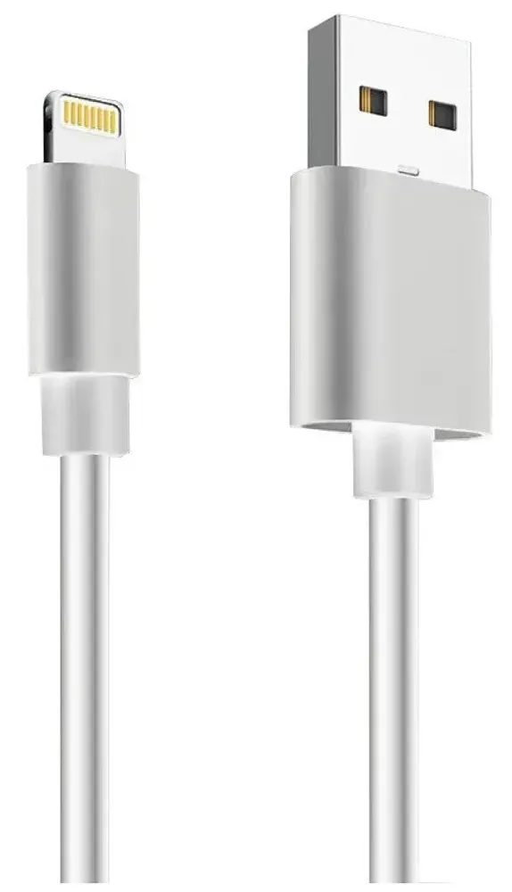 USB cable Lightning 10sm армированный (Joyroom) silver