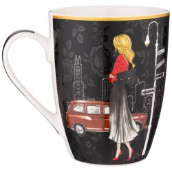 КРУЖКА LEFARD "FASHION QUEEN" 340 МЛ (КОР=36ШТ.)