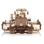 Комбайн из дерева “Косилка самоходная CS-150” от EWA от EWA - Деревянный конструктор, сборная механическая модель, 3D пазл