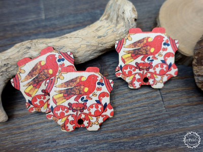 Бобинка "Северодвинская роспись"