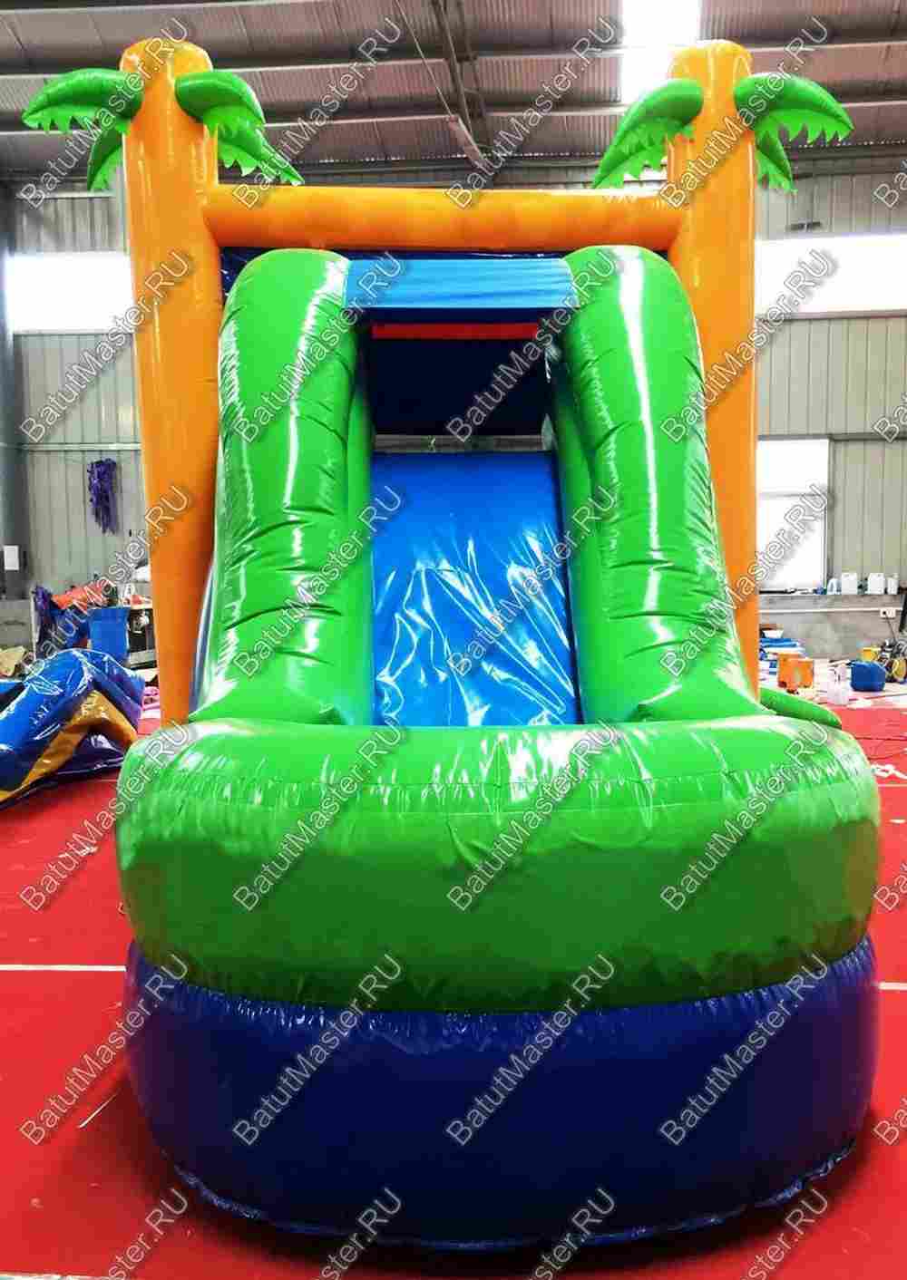 Батут-горка "Отдых на пляже", 6*3*4 м