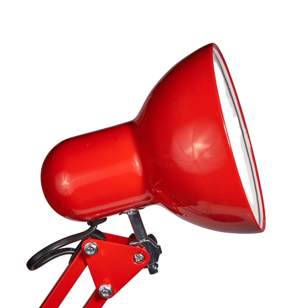 TLI-221 RED E27 Светильник настольный. Цоколь Е27. 60W. Механический выключатель. Красный. ТМ Uniel