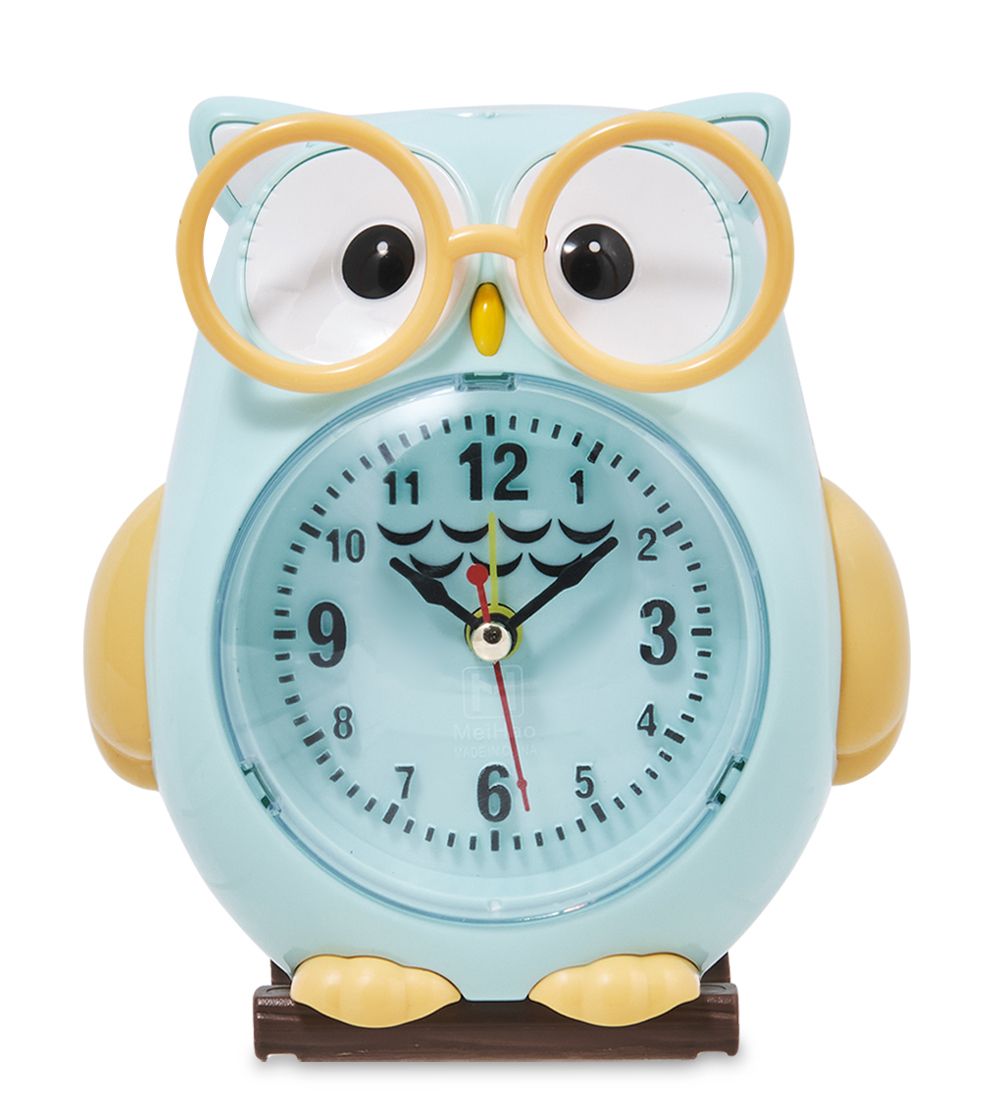 GAEM Art CL-61/3 Будильник «Сова» голубой