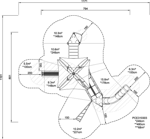 Камба с навесом