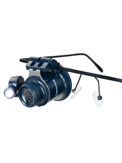 Лупа-очки Levenhuk Discovery Crafts DGL 20