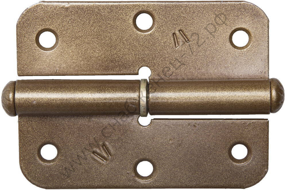 ПН-85 85x41х2.5 мм, левая, цвет бронзовый металлик, карточная петля (37645-85L)