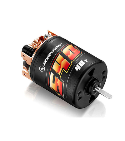 Коллекторный мотор Hobbywing QUICRUN Brushed 540-40T (40TKV, 3,175/16,3мм, 1/10)