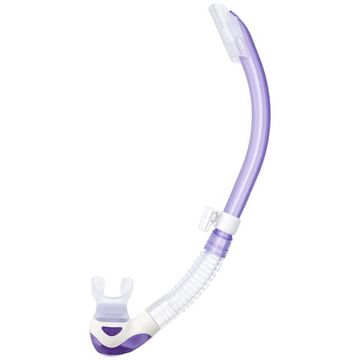 Трубка TUSA SP-0101 Platina II Hyperdry прозрачный/фиолетовый