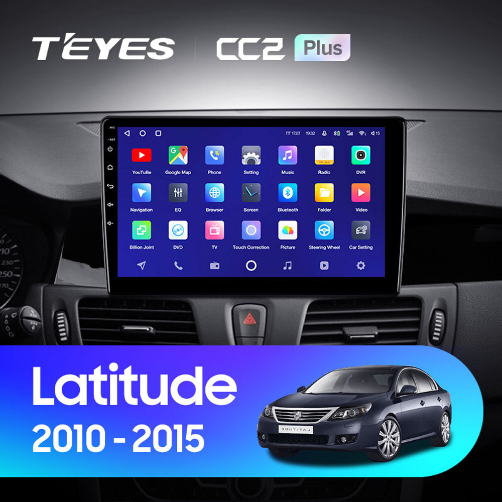 Teyes CC2 Plus 10,2"для Renault Latitude 1 2010-2015