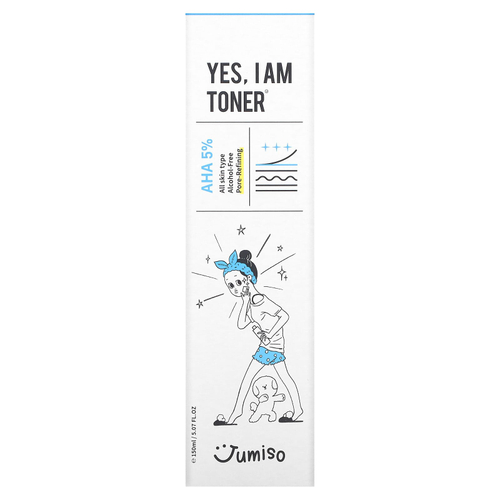 Jumiso, Yes, I am Toner, AHA 5%, 150 мл (5,07 жидк. унц.)