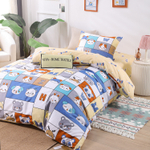 Комплект постельного белья на резинке Сатин Люкс KIDS 100% хлопок CDKR039