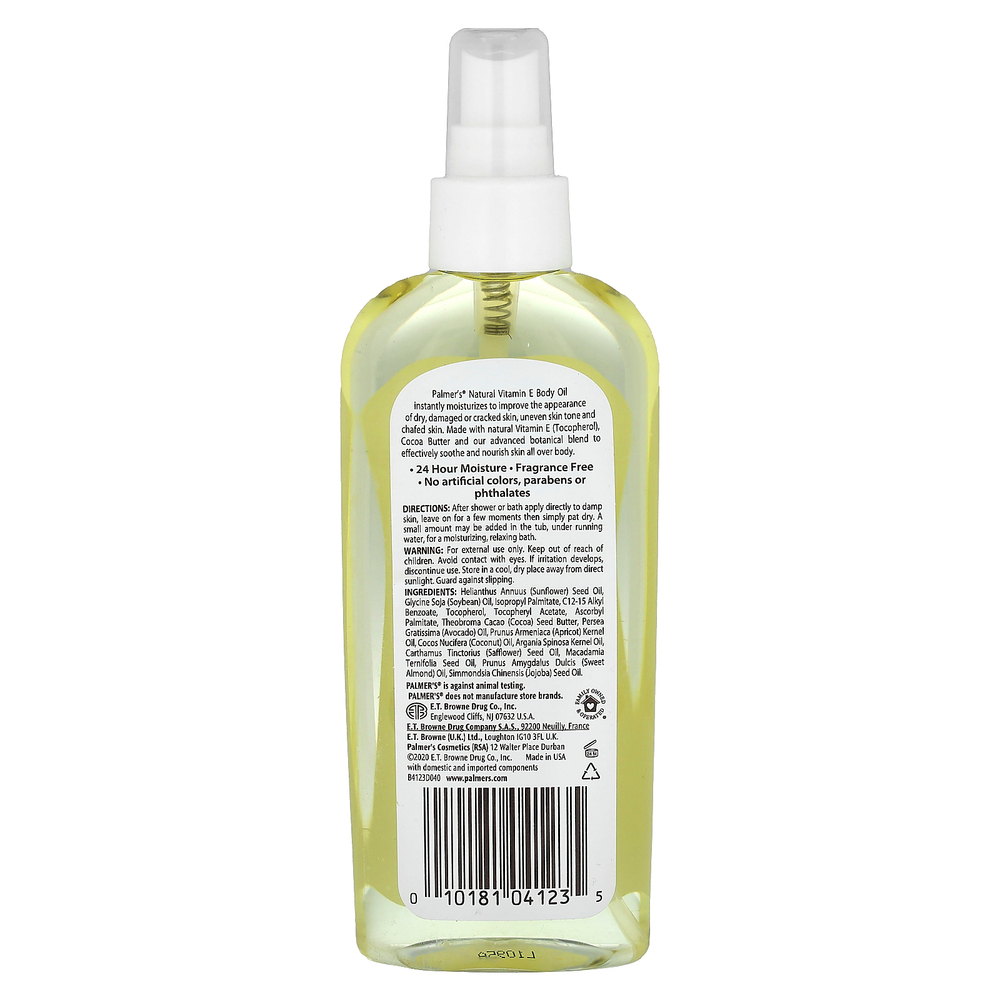 Palmer's, Natural Vitamin E Body Oil, 5.1 fl oz (150 ml)