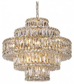 Подвесная люстра Newport 8450 8459+6/C gold