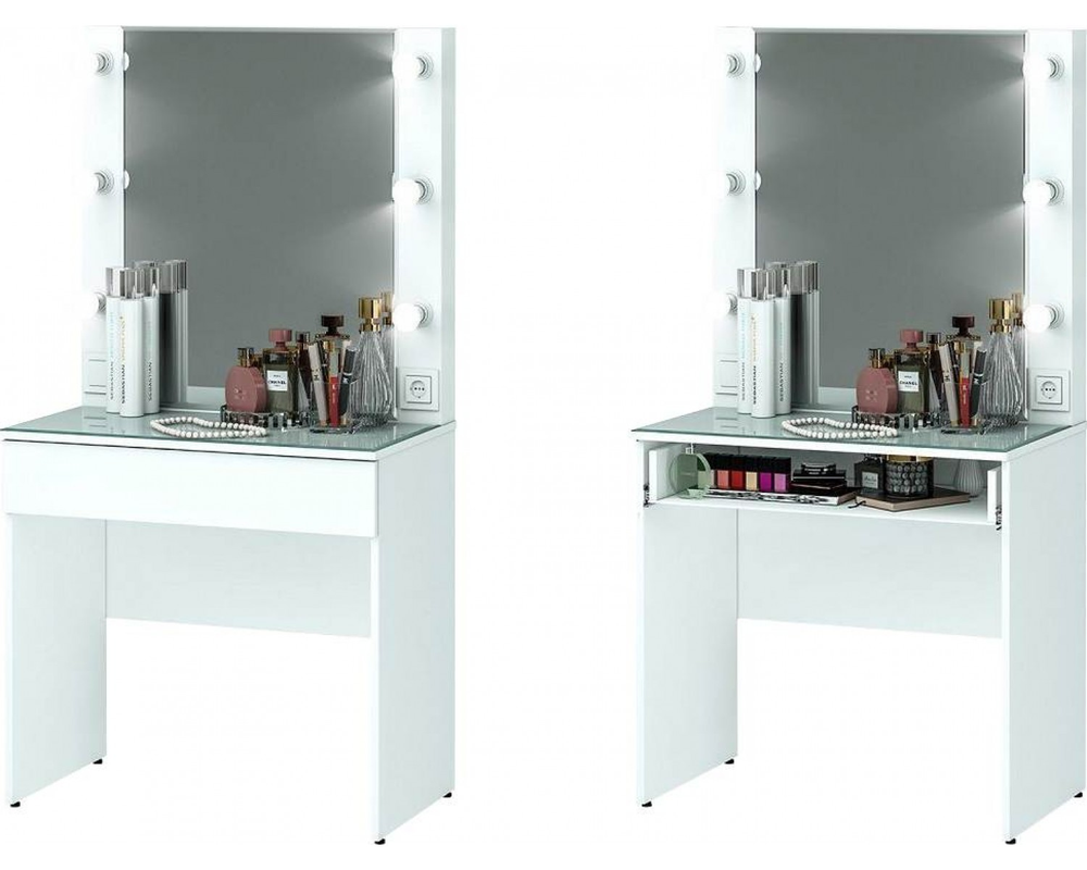 Стол туалетный СТ-03 Мемори белый